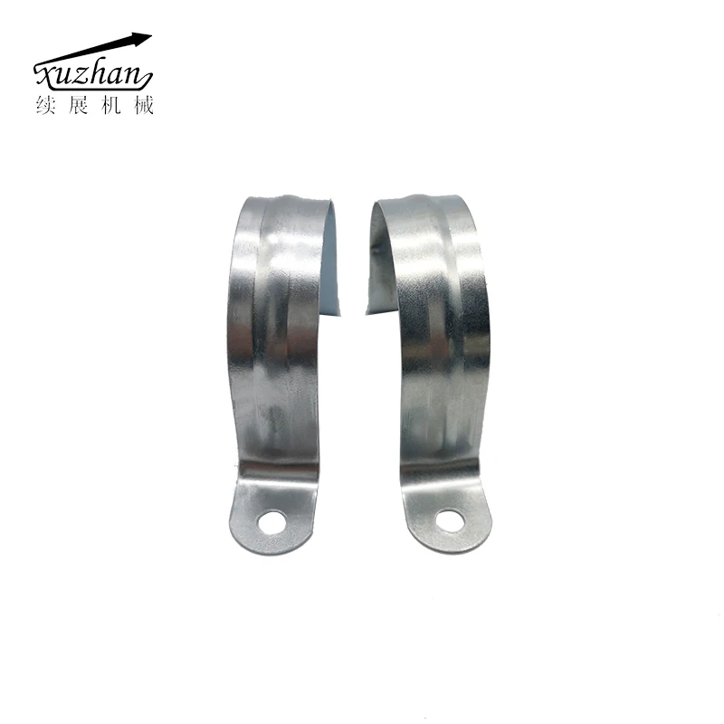 EPDM pvc rubber lined coated hose holder pipe saddle clamps