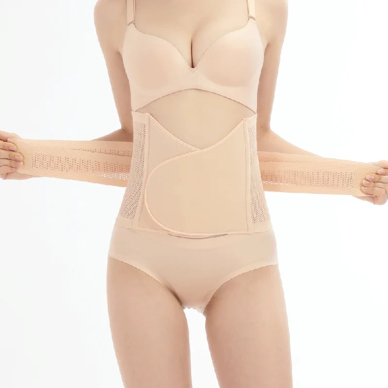 Postpartum Support Recovery Belly Wrap Waist/Pelvis Back Support Belt Body Shaper Postnatal Workout Shapewear