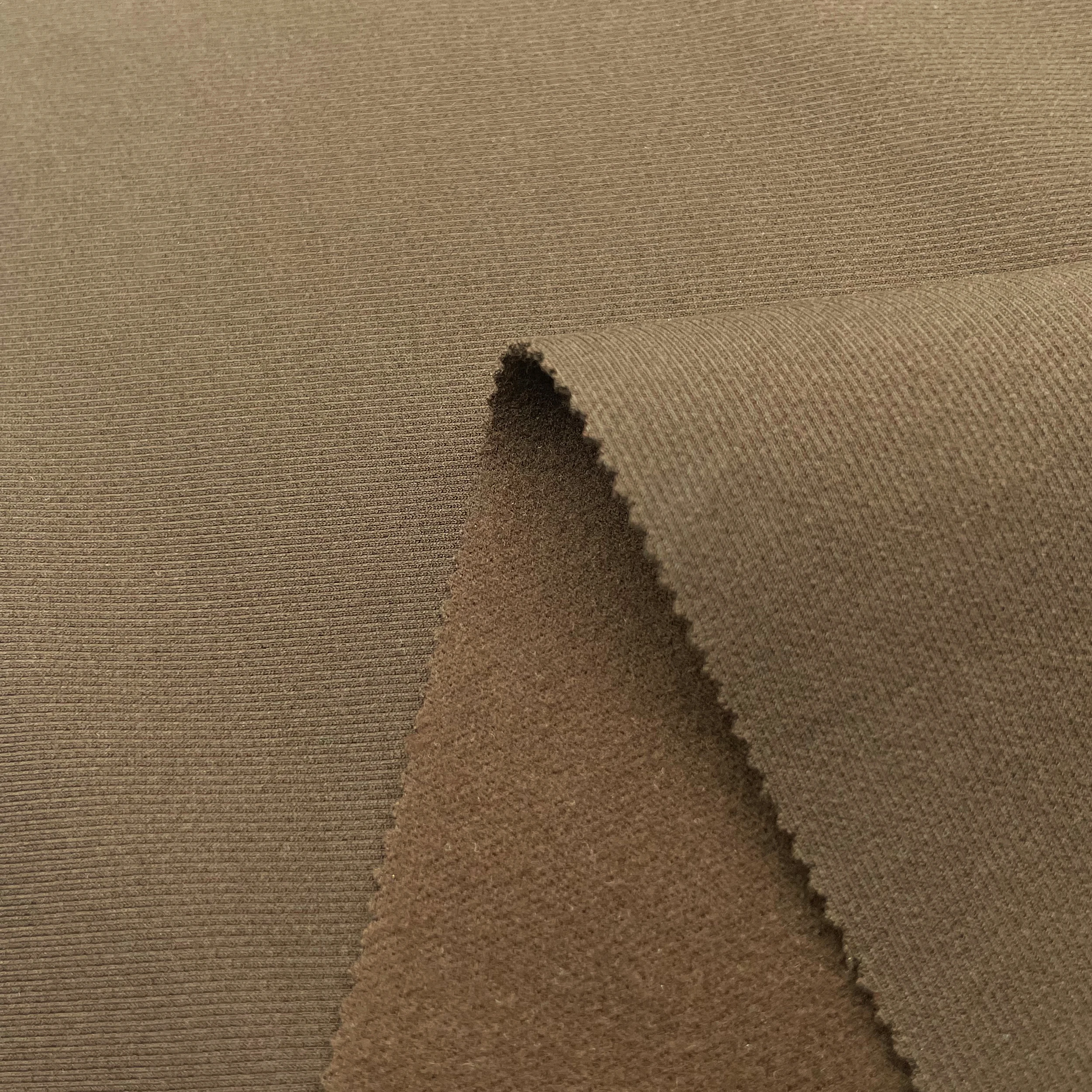 Best Quality Brushed Knit Fabric 47%Nylon 45%Rayon 8%Spandex Double Face Fabric For Pant Blouse