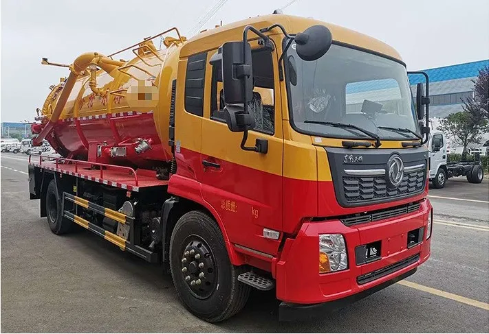 Подземная канализационная труба Dredge, всасывающая канализационная труба высокого давления, транспортное средство для промывки