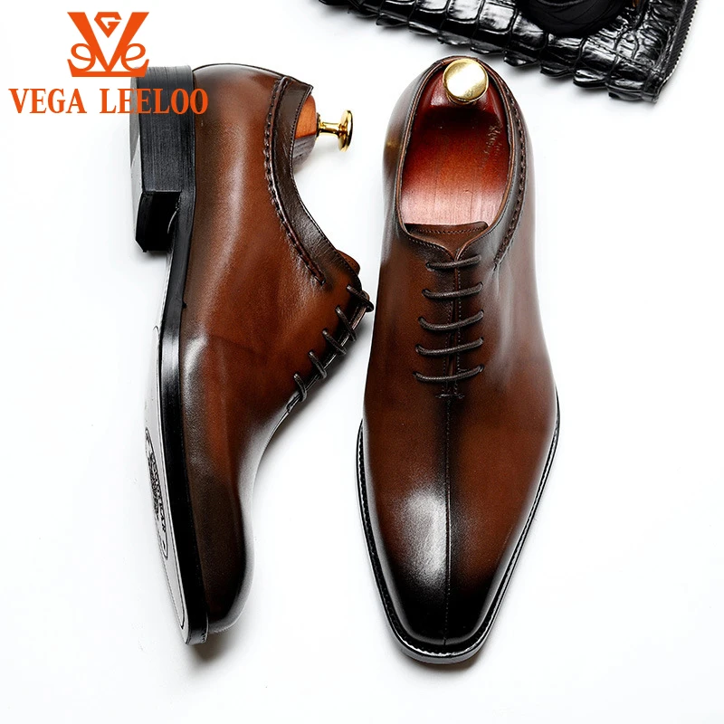 Мужские высококачественные деловые классические туфли, модные оксфорды