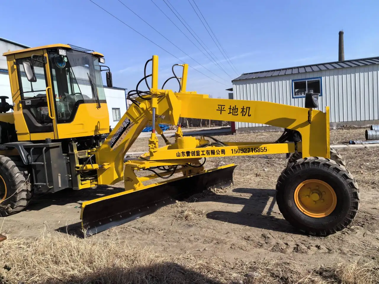 Construction Machinery Utility Ride-On Grader Heavy Equipment new  5T Grader With Low Price