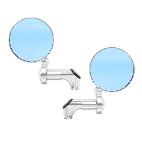 360 Degree Swivel CNC Aluminum Motorcycle Rear View side Mirror for Yamaha JOG Honda Dio Kawazaki ZX scooter bobber rider mirror