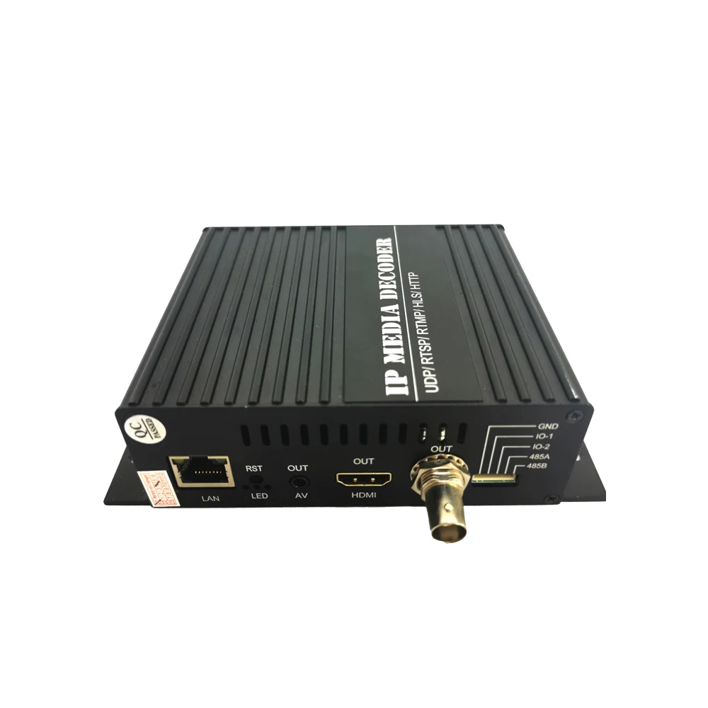Декодер IP MPTS HTTP RTSP M3U8 RTMP UDP Unitcast SRT к HDMI CVBS