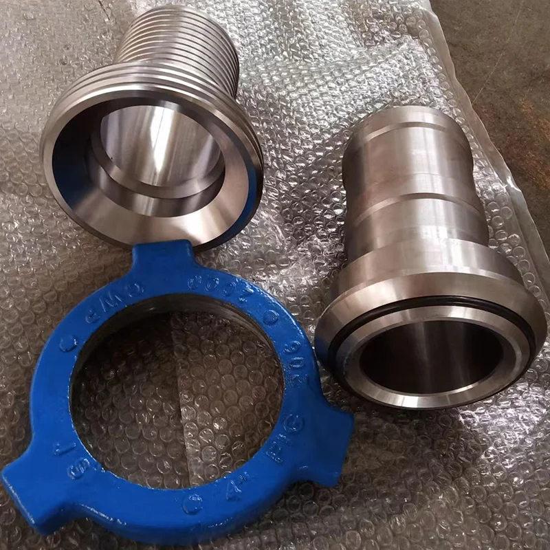 High quality petroleum machinery parts FIG200/206 integral hammer union butt weld hammer union Female Thread Union wings