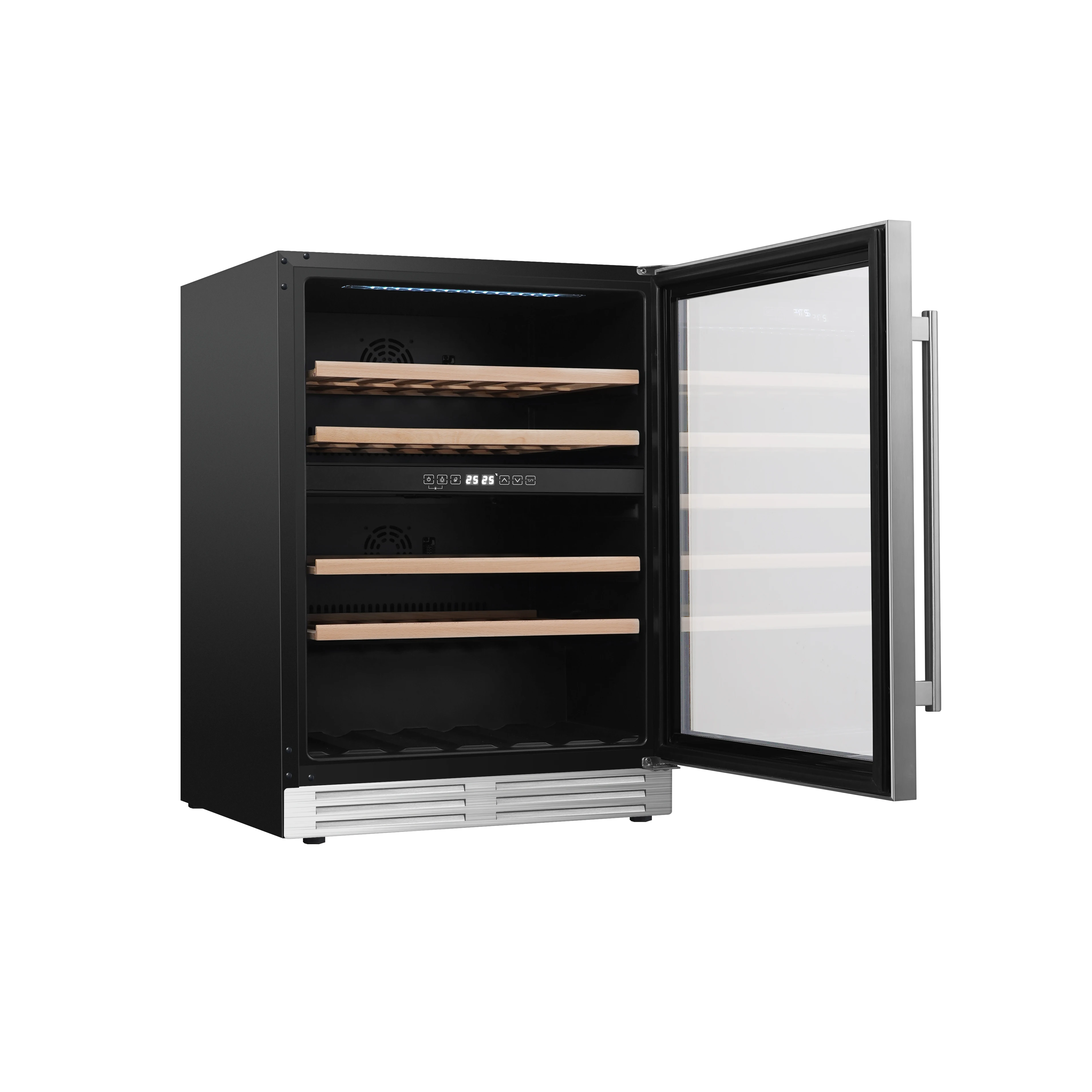 China Supplier New Brand 2022 Wine Cabinet Display Shelf Wine Cooler Portable