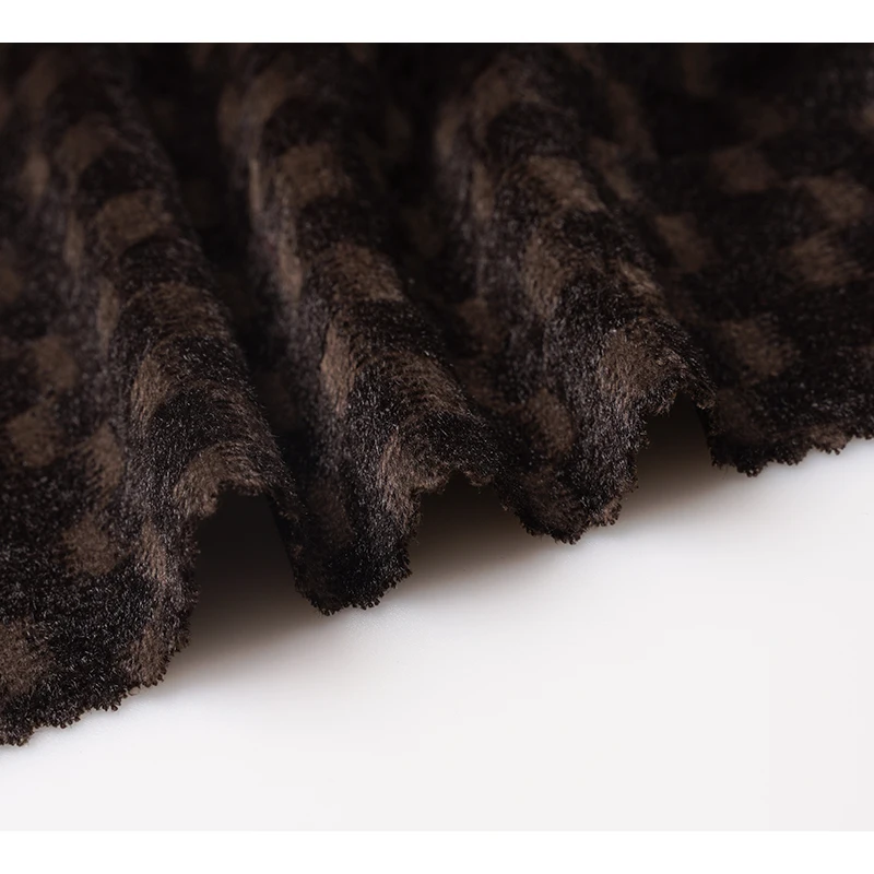 Factory Wholesale Velvet Fabric Super Soft Cheap Bicolor Short Fabric For Plush Toy Making