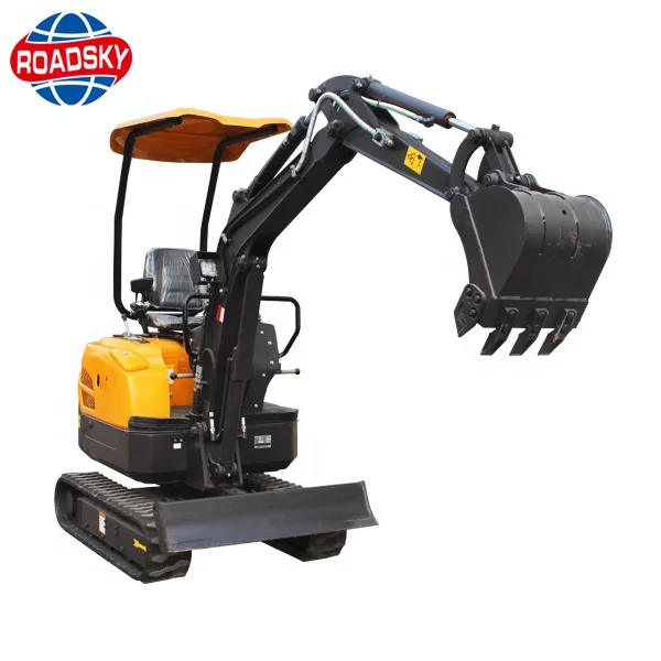 Bucket Digger Crawler Construction Machinery Mini Excavator 10