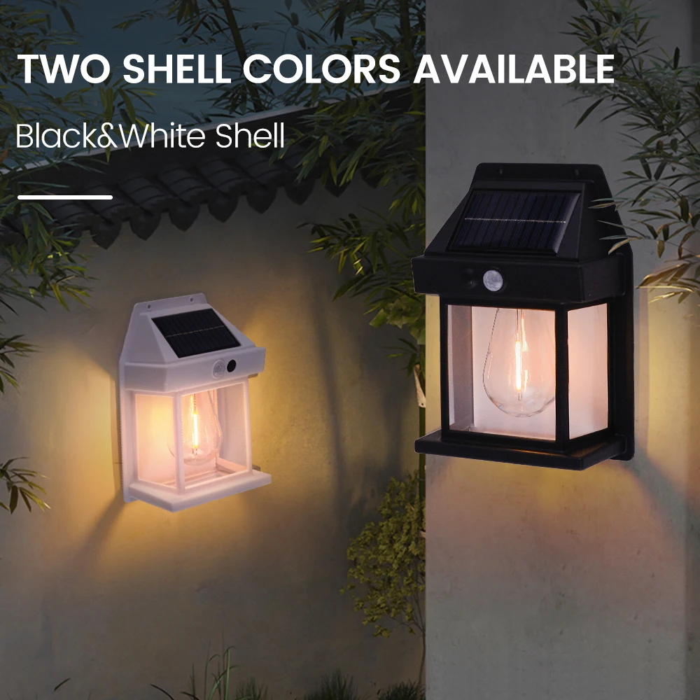 Dingdian LED Night Light Outdoor Waterproof Smart Lighting Led Retro Tungsten Filament Garden Lamp Wall Lamps Decoration Light