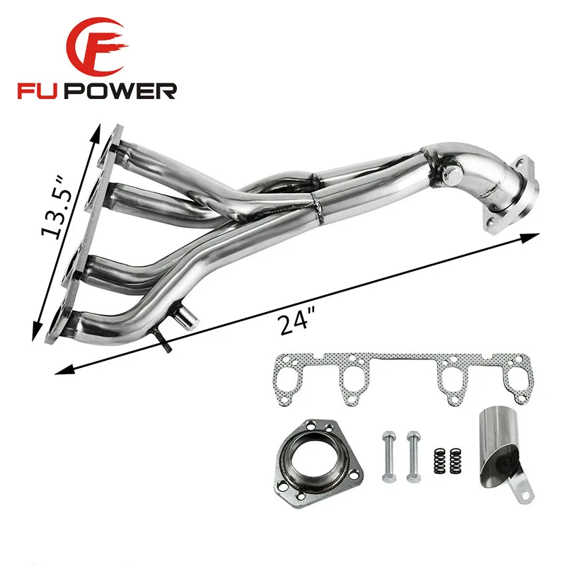 High quality Racing Header/Exhaust Manifold for VW Jetta/Golf/GTI 1.8/2.0/ 8L Mk2 Mk3 85-98