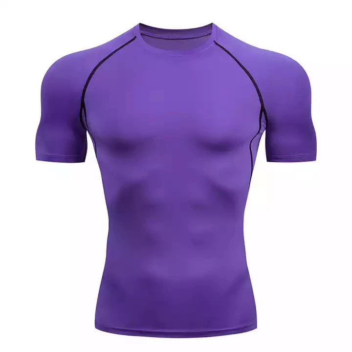 Спортивный топ футболки Rashguard индивидуальная одежда для фитнеса тренажерного зала Мужская футболка с