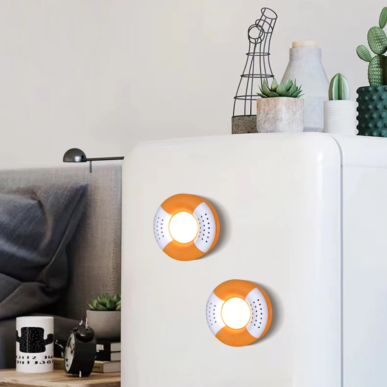 Recording Voice Box Plush Toy Sound Module Round Shape Voice Recorder with Night Light