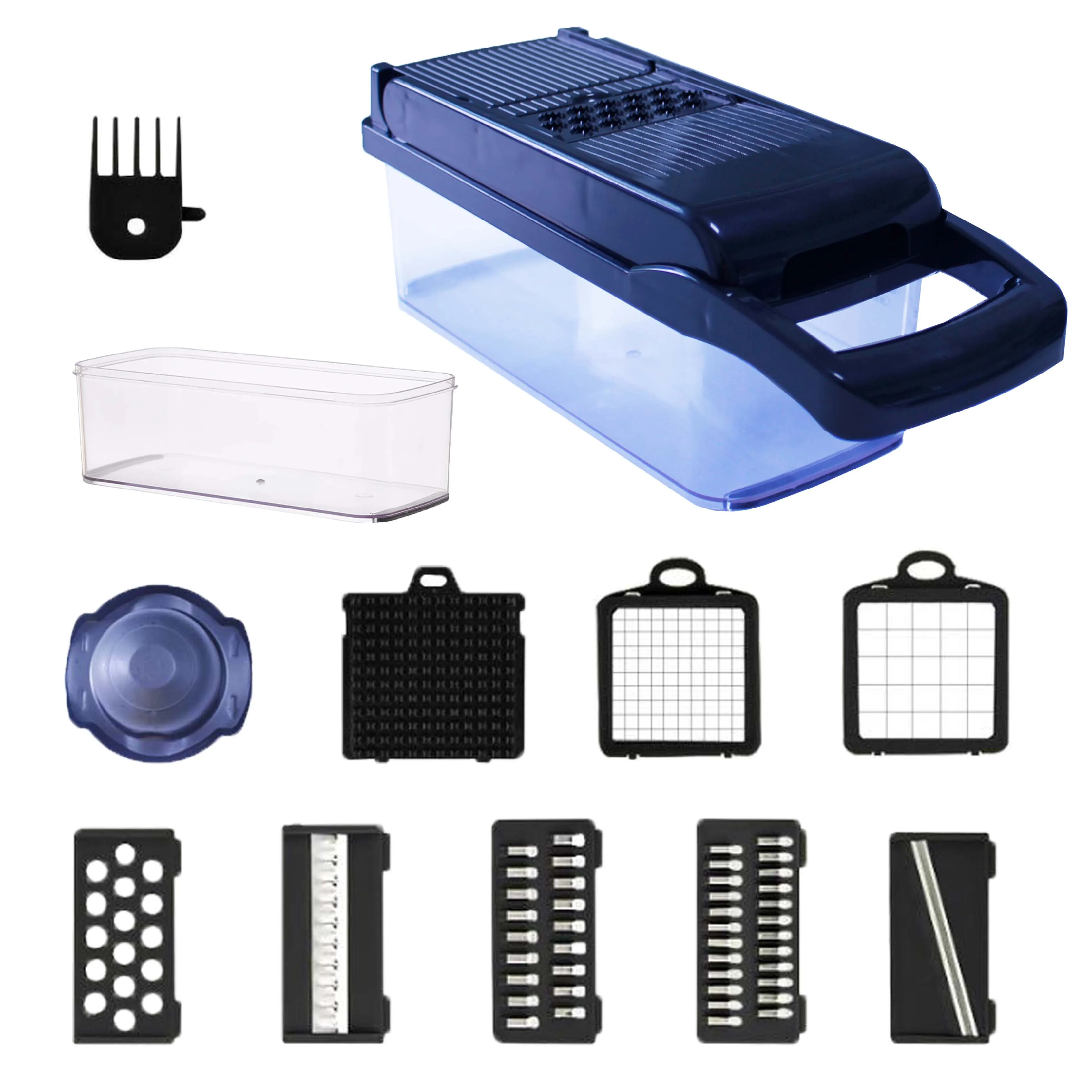 12 in 1 Kitchen Multi-functional Vegetable Cutter Potato Radish Cucumber Shredder
