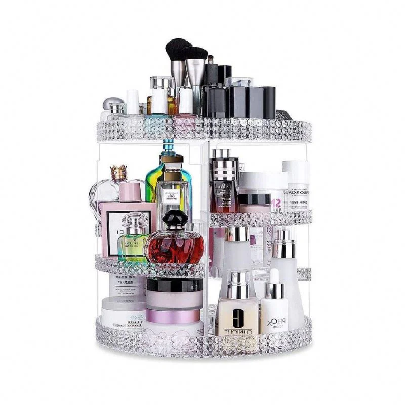 Factory Hot Sale Cheap Price Multilayer Cosmetic Storage Box Makeup Organizer Acrylic Cosmetic Storage Box