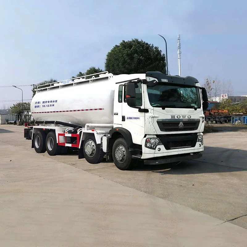 Howo 8x4 цементный грузовик 30CBM сухая машина для перевозки цемента автоцистерна