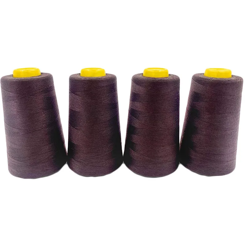 480D 100% Polyester Dyed Spun Yarn for Sewing Thread 20s/2 30s/2 40s/2