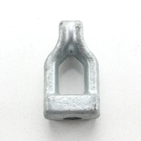 Hot-DIP Galvanized Forged Steel Eyenut  Galvanized Thimble Eye Nut for Linking Pole Line Hardware