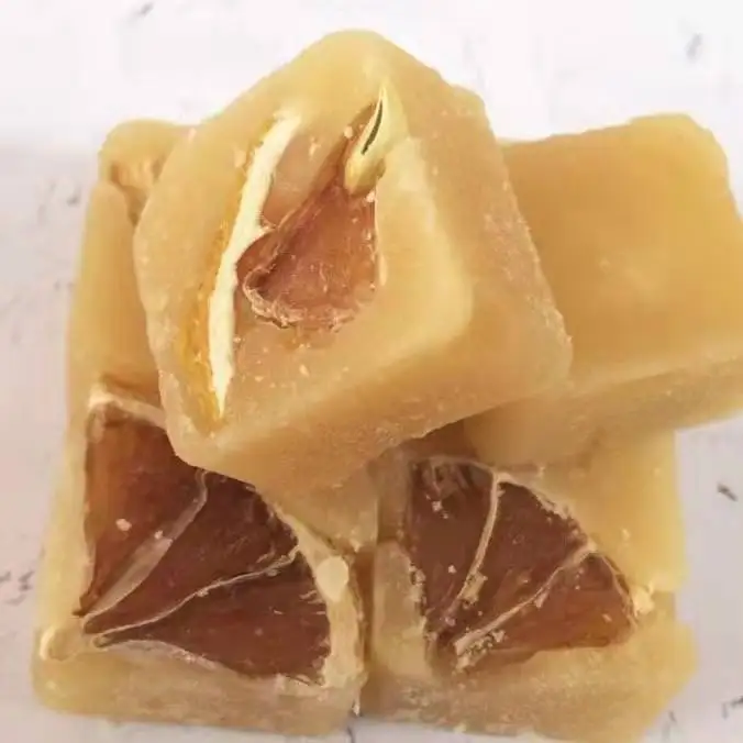 Honey Crystal Sugar Cane Cubes Tea Multi Flavors Flower Herbs Fruits Detox