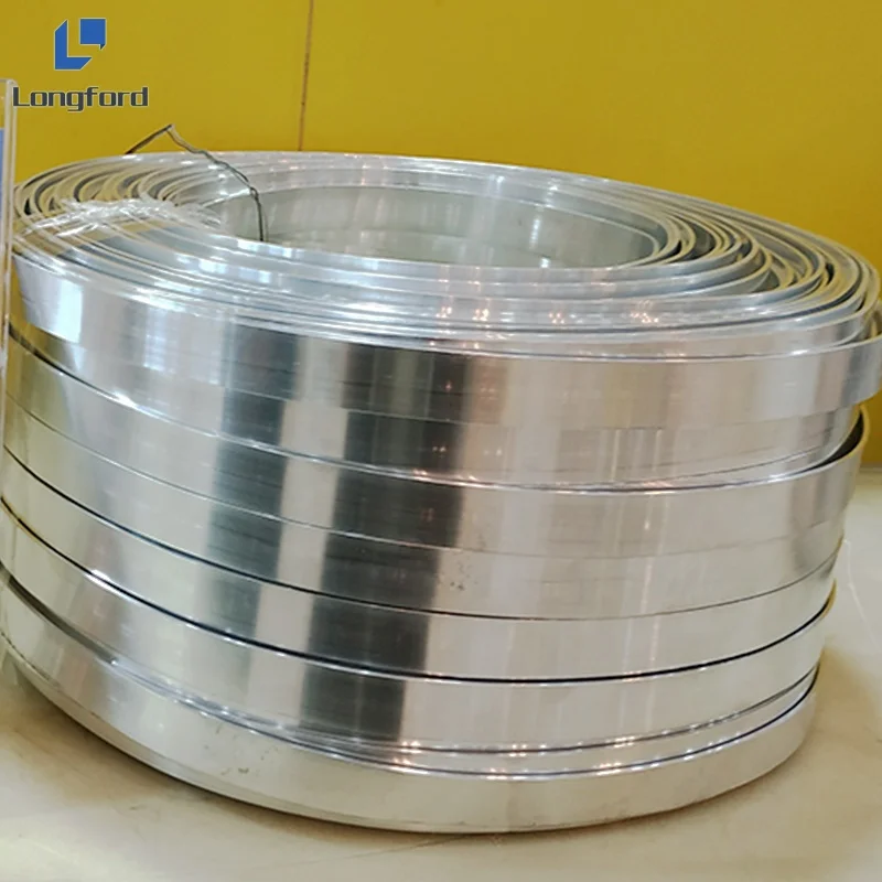 Hot sale AL 6061 6063 5052 1050 1060 1070 rectangle aluminum strip for decoration