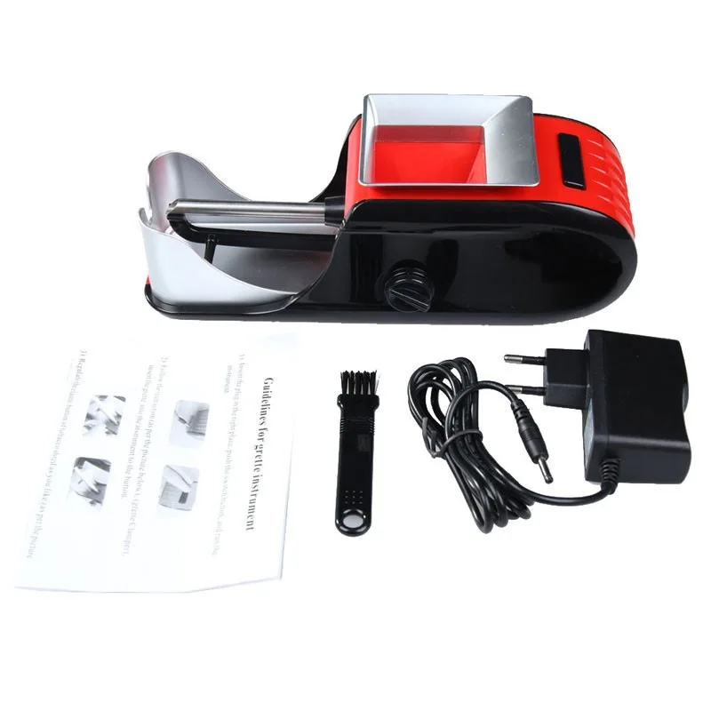 Cross-border Hot Sale Electric Cigarette Roller European/American Plug Automatic Convenient And Fast Cigarette Rolling Machine