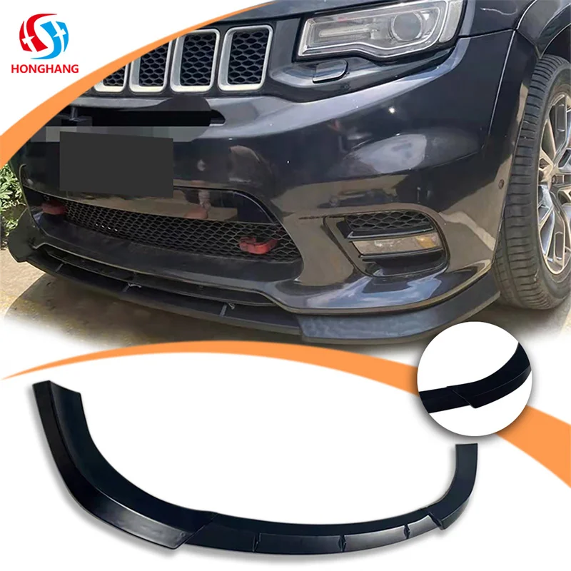 Honghang supplier Autlaco Spare Parts Body Protecter, New Style front bumper lip splitter for JEEP GRAND CHEROKEE SRT 2015+