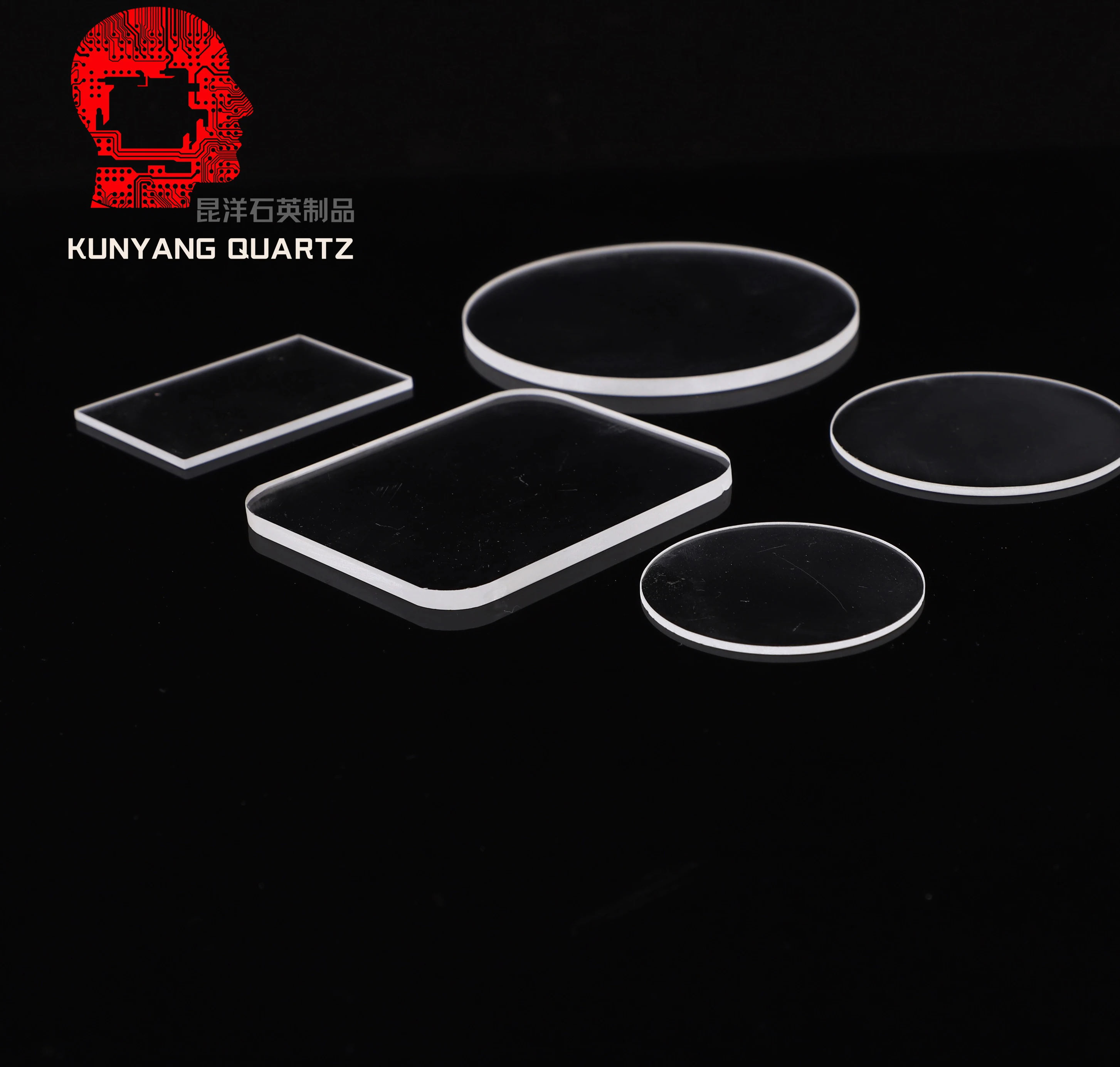 Customized High Temperature Resistant Square Quartz Glass Plate/Sheets/Wafer