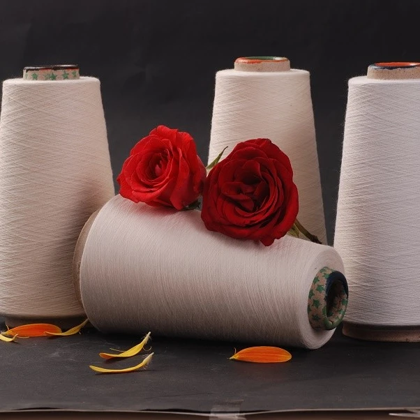 high quality 100% cotton yarn Wholesale 60s  Recycled Cotton Spun Yarn