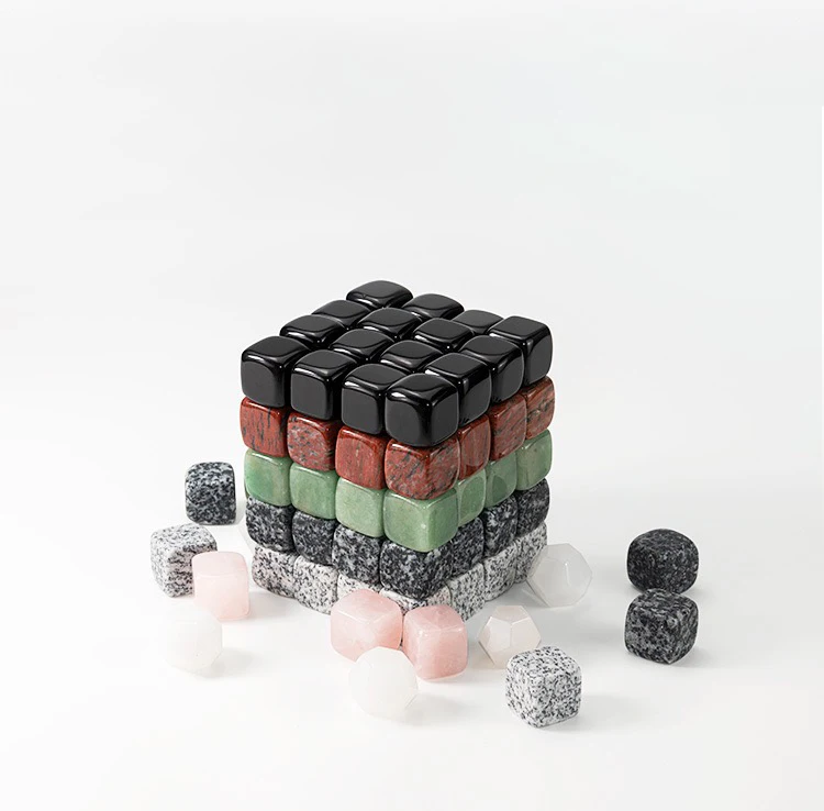 Wholesale cheapest Whiskey Cooling Granite Stones Drinks Cooler Wine Beer Chiller Ice Cube Stones