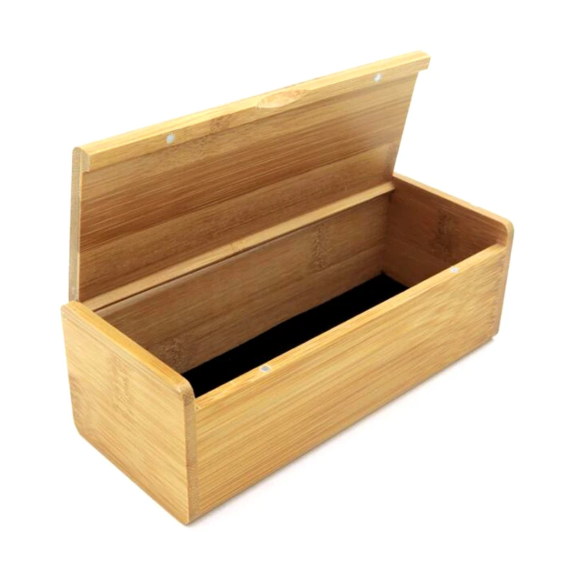 2024 Classic wood storage fashion bamboo jewelry case box custom logo