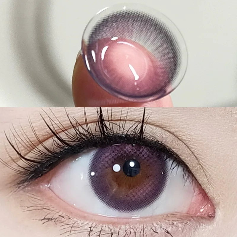 Liangguo wholesale colored contact lenses lentes de contacto de colores softlens