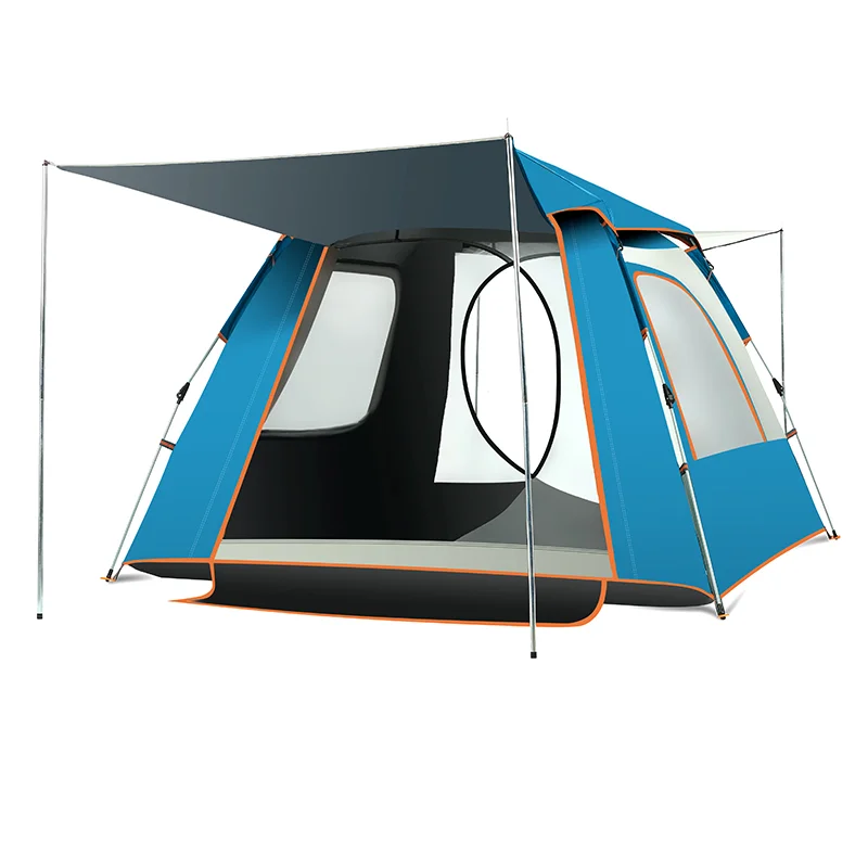 2021 New design Easy Pop Up Instant Backpacking Automatic Hydraulic Vinyl Anti-UV Coating waterproof Outdoor Camping Tent