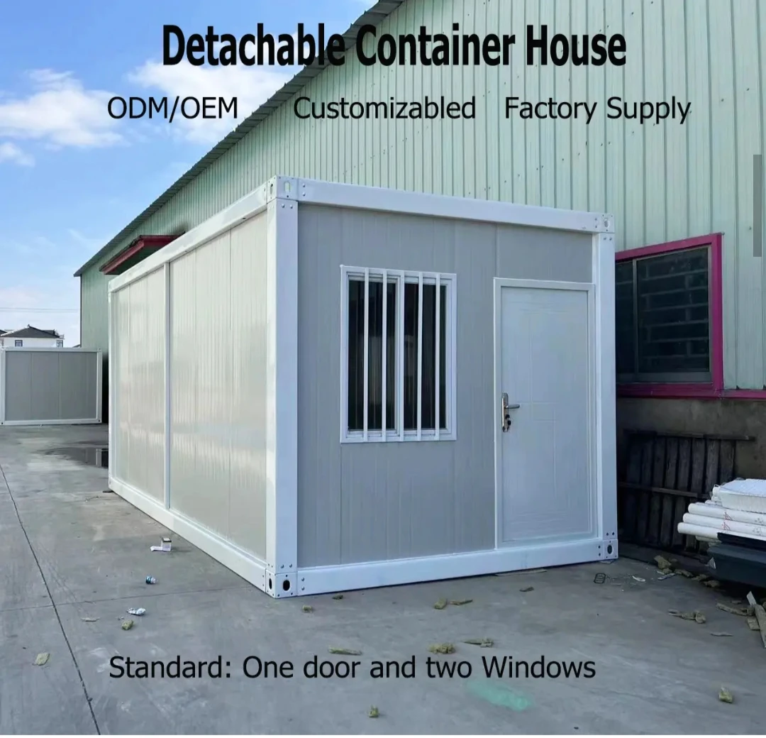 High Quality 20ft Low Cost Prefab Tiny Home Modular Container House for Living