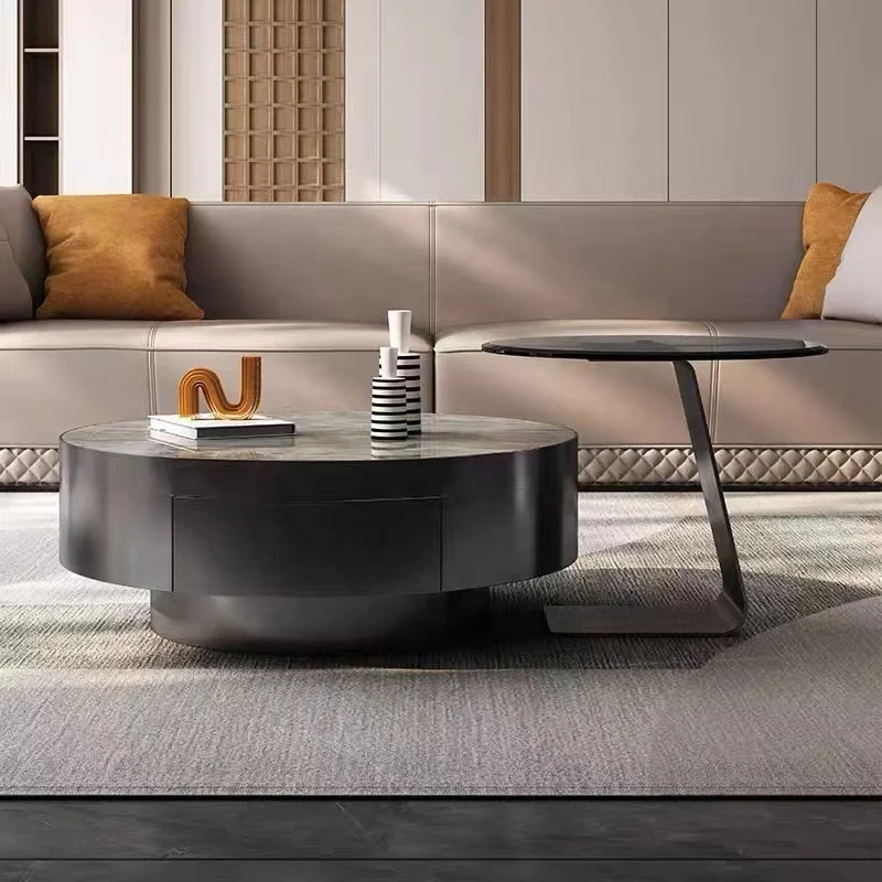 MIDOSO modern style marbling coffee table selling small family living room furniture tea table set