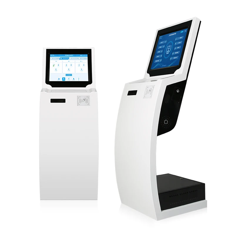 Waterproof and dustproof lcd queue ticket dispenser queue management system for bank hospital and restaurant