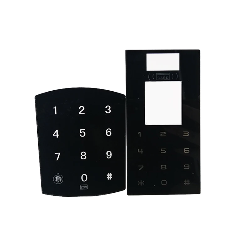 Acrylic swipe card access control face stick building interphone PC Acrylic panel Smart door lock fingerprint proof panel