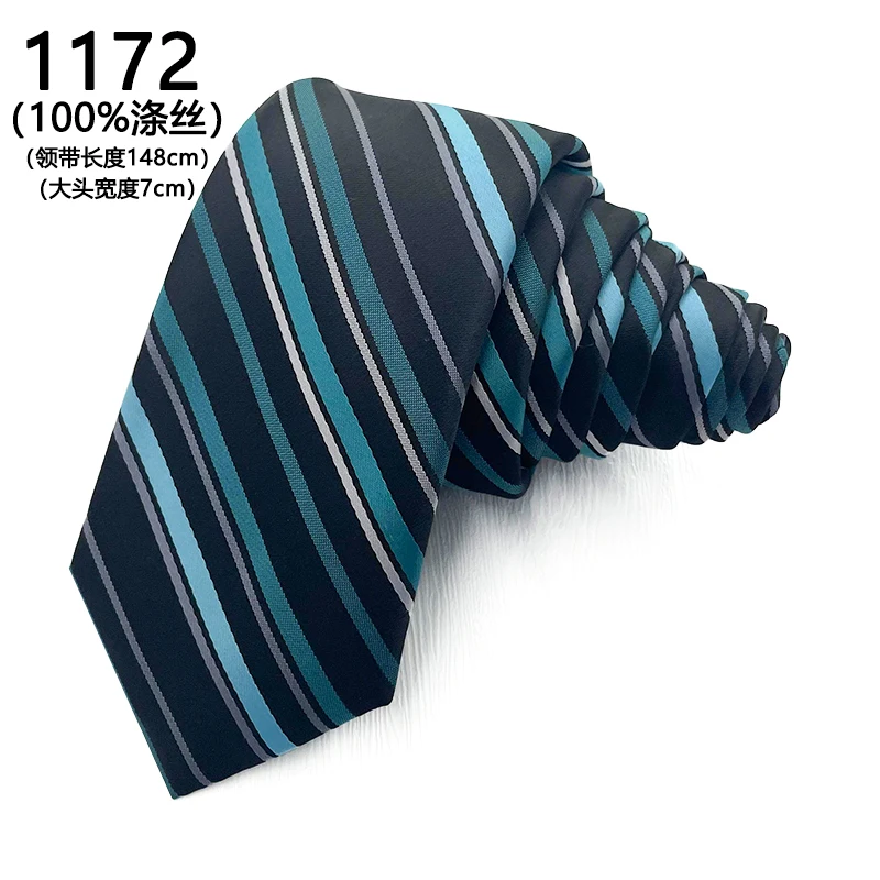 TONIVANI-66-2 Polyester Business Fashion Neckties Cheap Low MOQ Woven Ties