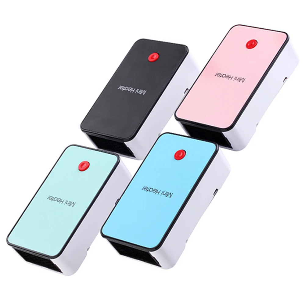 Rechargeable 220V Handheld Mini Hand Warmer Heater Fan for Office Desk