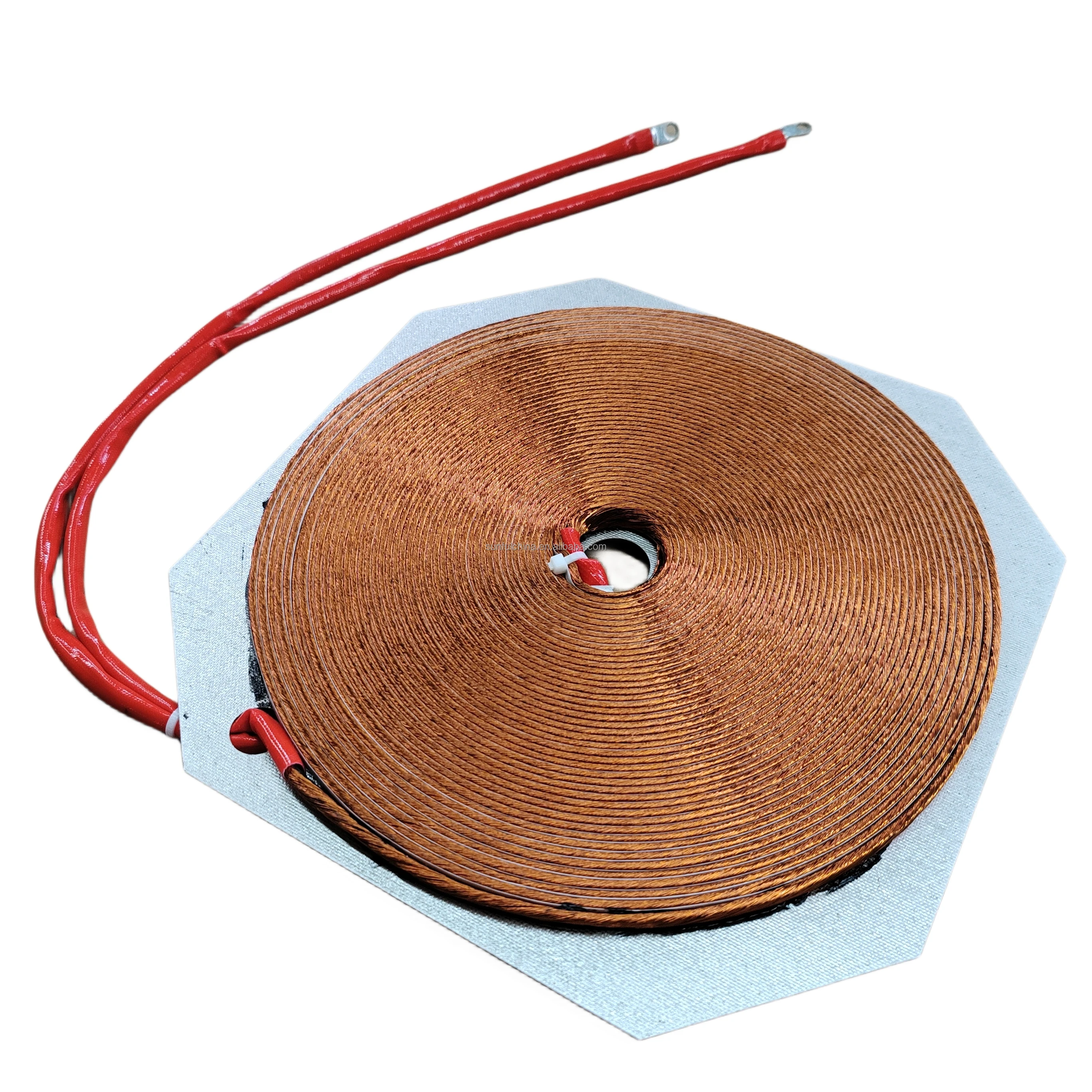 Factory supply Commercial 8KW flat Induction copper Coil CCA coil for Cooker induction cooker coils