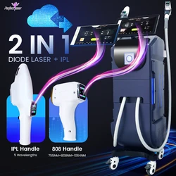 Two in one multifunctional laser hair removal skin spa system tattoo removal pico laser factory price therapy machine