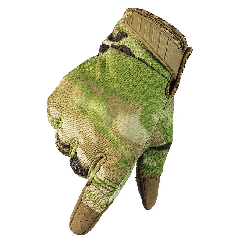 Army Military Combat Hunting Shooting Tactical Hard Knuckle Full Finger Gloves