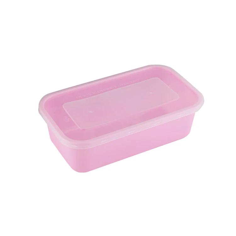 PP Plastic Disposable Take Away Food Packing Lunch Box