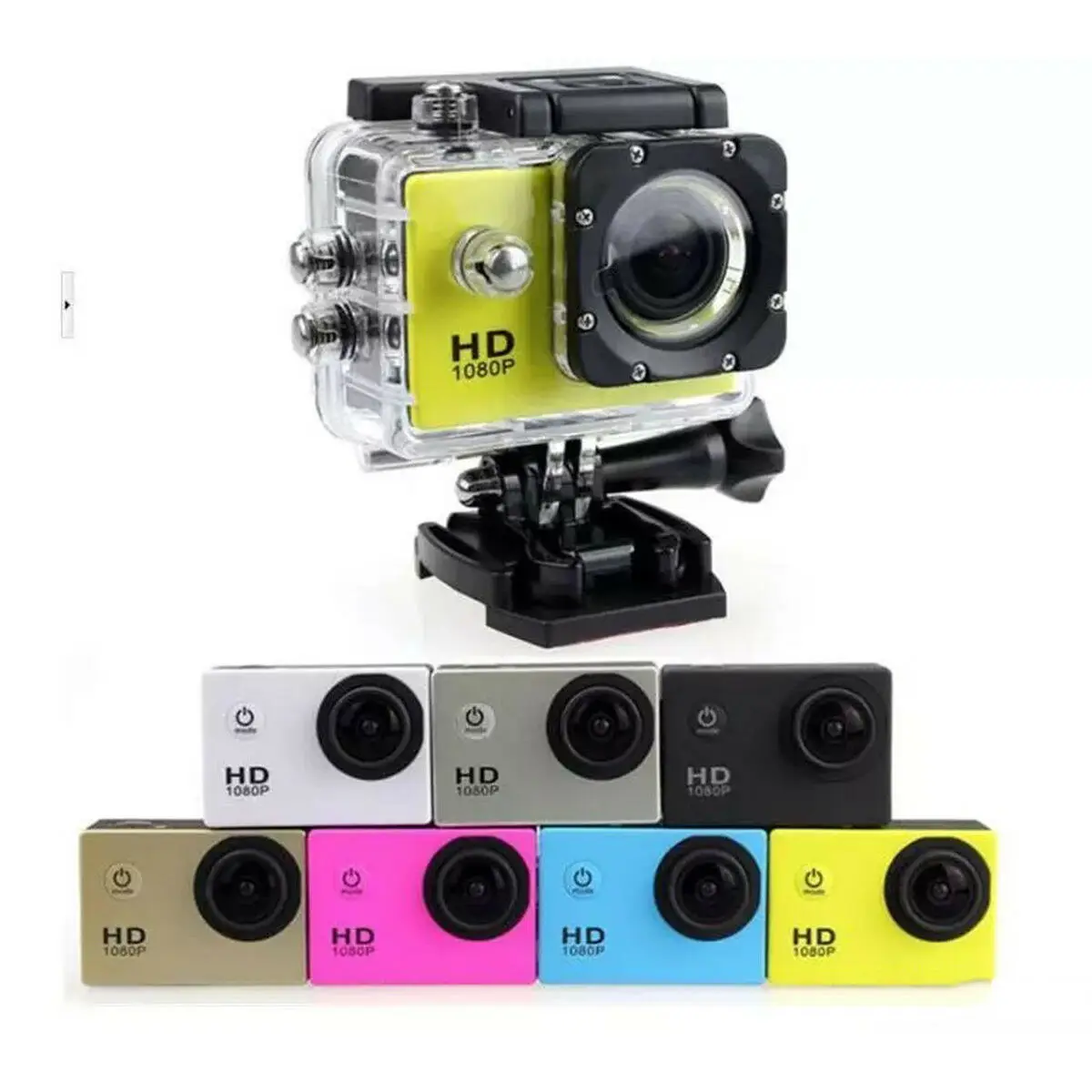  2 дюйма A7 HD Водонепроницаемый Спортивные D600 шлем DVR00 SJ4000 'LED1080P полный экшн-камера