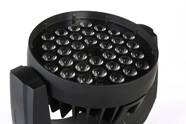 Hot sale 36*10W RGBW 4in 1 wash with zoom DMX512 LED moving head light