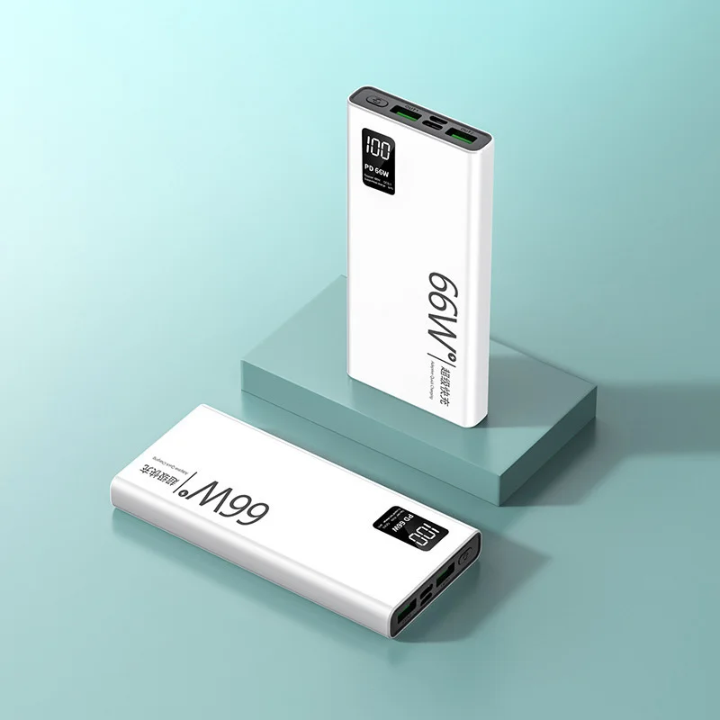 Printing your logo Power Bank 66W Fast Charging  Mini Power Bank