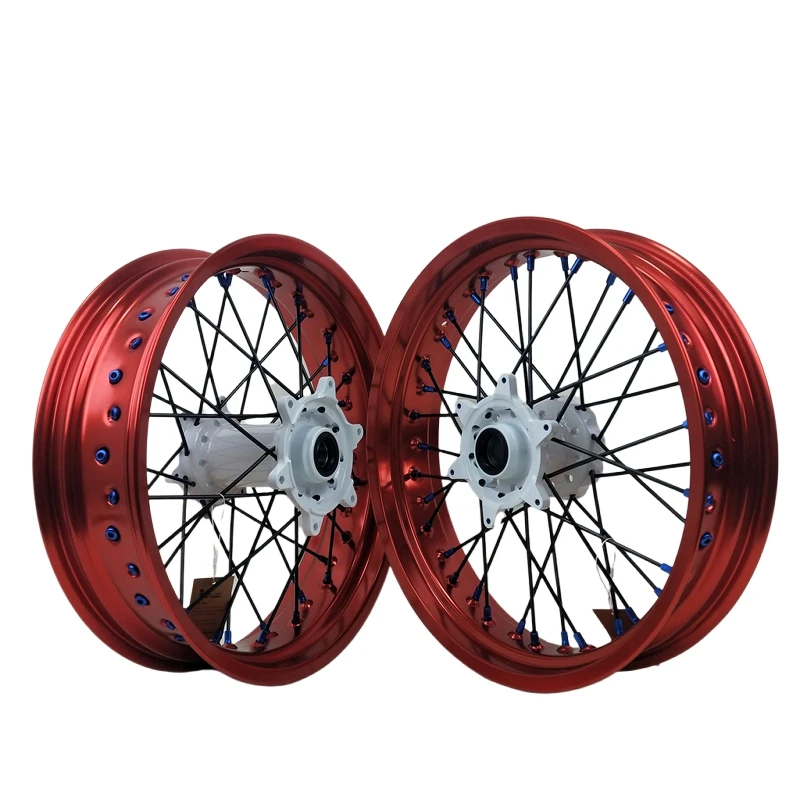 New color for KTM 7075T6 Aluminum Alloy rims CNC hubs fit EXC SXF 16*3.5 17*3.5 17*4.25 17*5.0