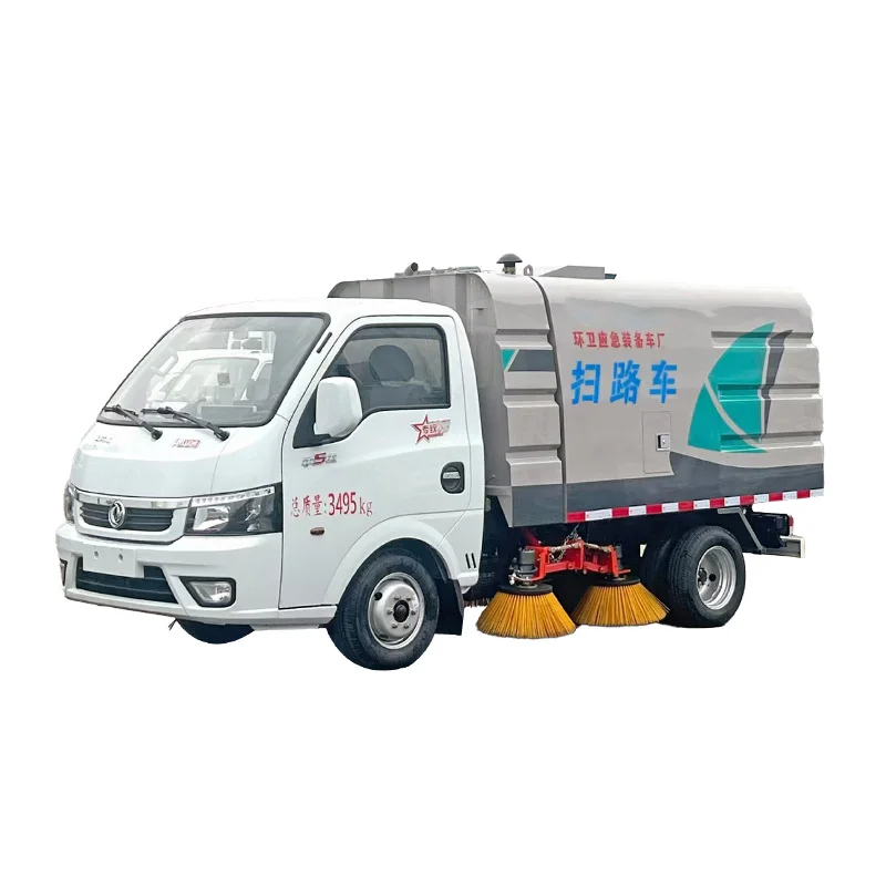 Dongfeng мини-пылесос для уборки дорог 2000L грузовик улиц городской улицы и взлетно-посадочной полосы аэропорта