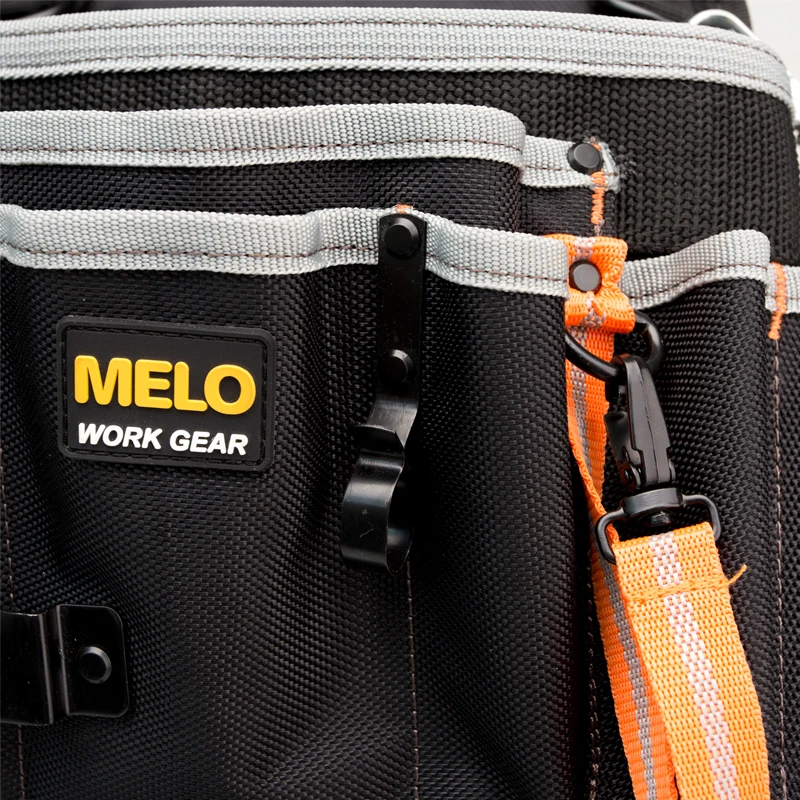 Professional Maintenance electrician tools bag Multiple Functional Black HVAC Tool Carrier