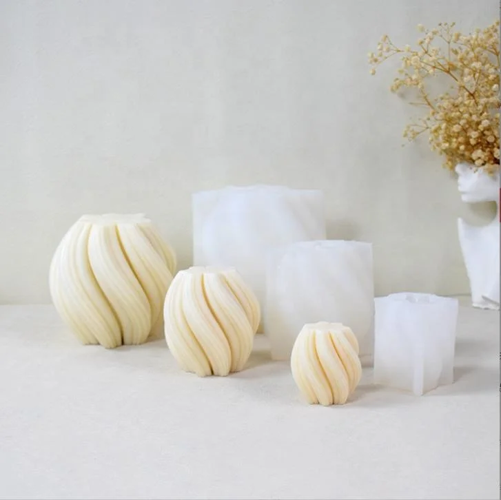 Wholesale Custom Making Nonstick 3d Silicona Candle Silicone Mold For Candle Making Home Decor Oem