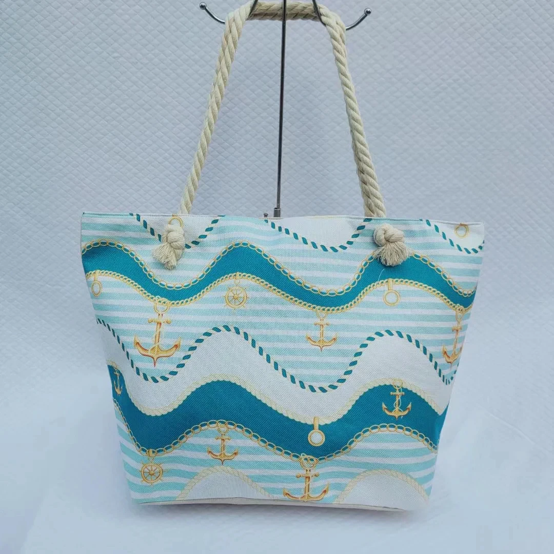 Fashion Folding Women Big Size Handbag Tote Ladies Casual Flower Printing Canvas Graffiti Shoulder Bag Beach Bolsa Feminina