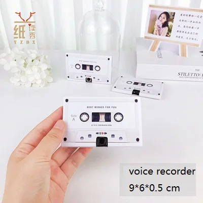 3D Pop Up Recordable Greeting Cards with Light for Birthday Gift